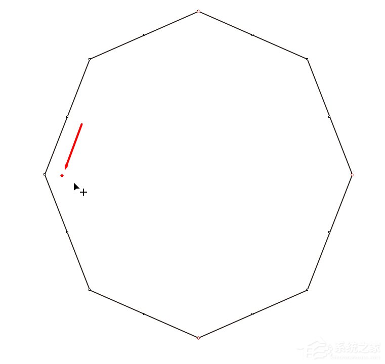 cdr如何使用锚点编辑工具?cdr锚点编辑工具的使用方法