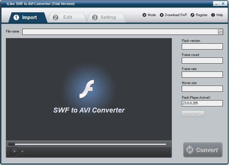 iLike SWF to AVI Converter V2.8.0.0 英文安装版