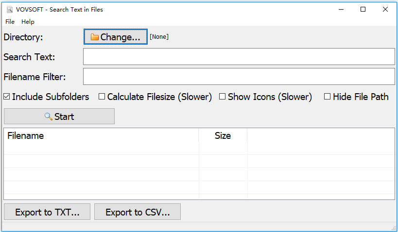 Search Text in Files(文件搜索工具) V1.2 官方版