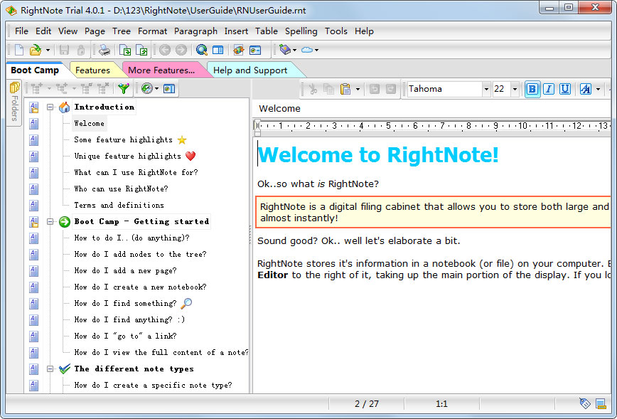 RightNote