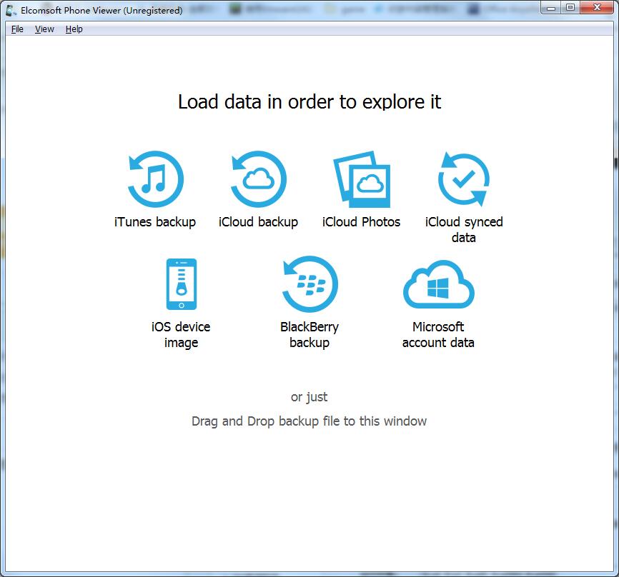 Elcomsoft Phone Viewer