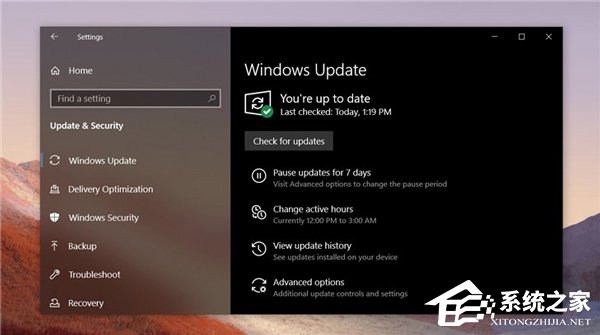 微软推送Win10 18362.418累积补丁