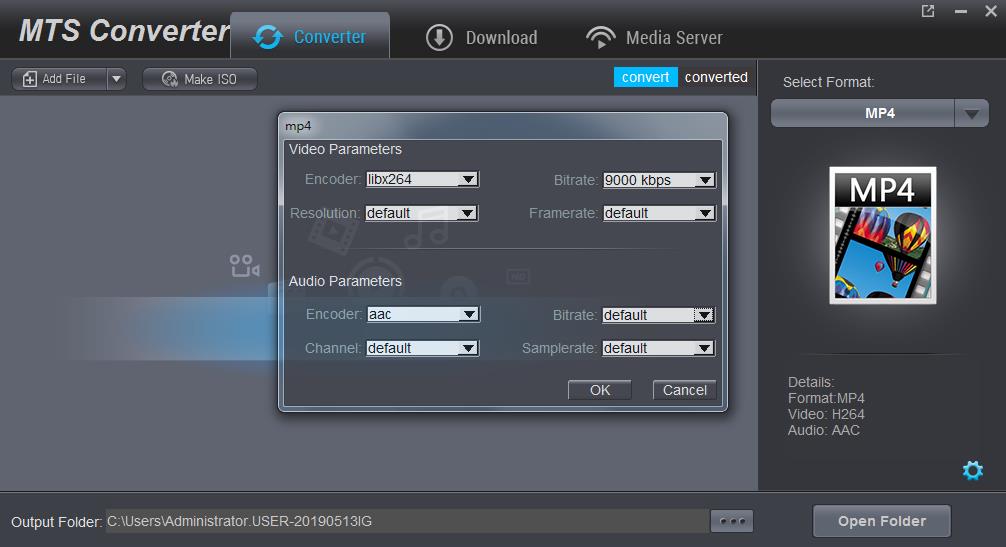 Dimo MTS Converter