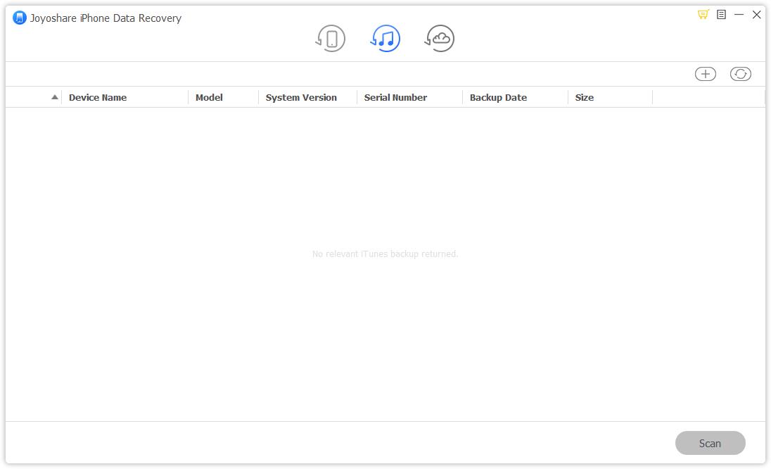 Joyoshare iPhone Data Recovery