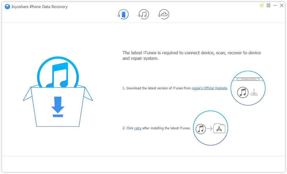 Joyoshare iPhone Data Recovery
