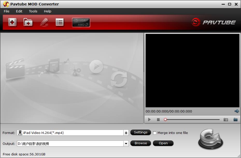 Pavtube MOD Converter