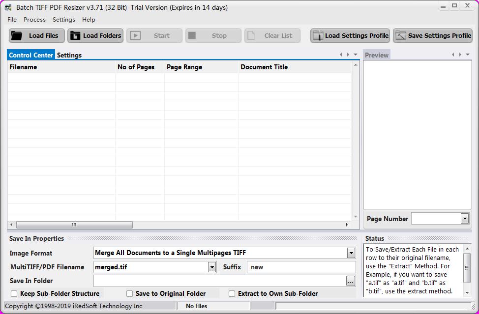 Batch TIFF Resizer