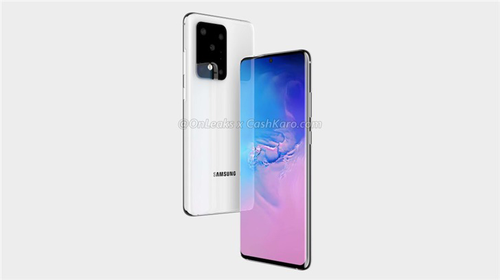 三星Galaxy S11+渲染图意外曝光
