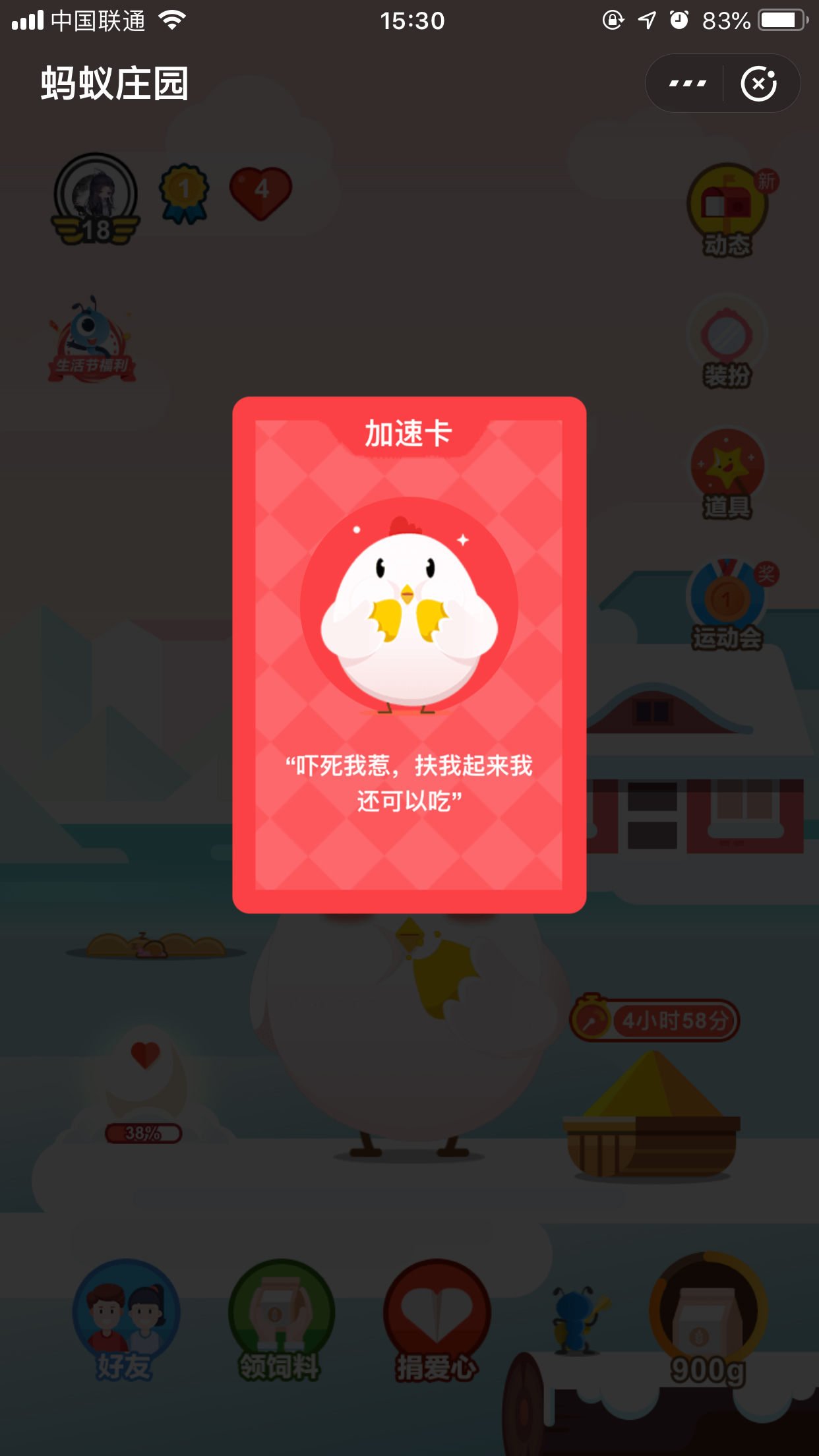 支付宝怎么喂鸡比较快?