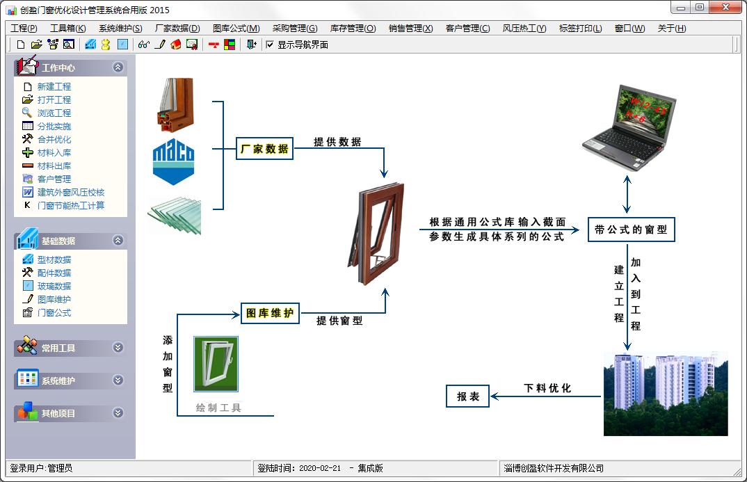 创盈门窗优化设计管理系统