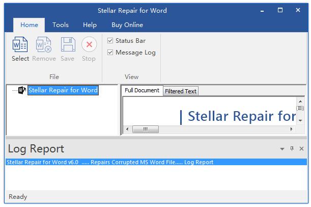 Stellar Repair for Word