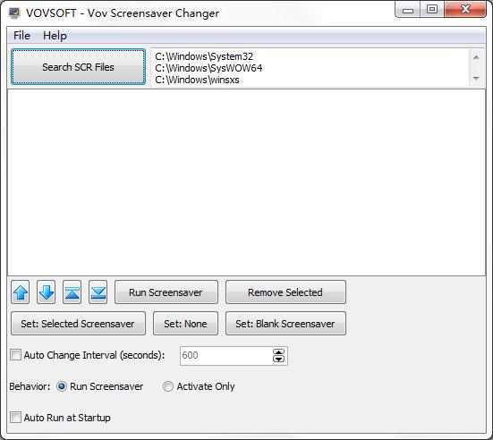 VoV Screensaver Changer
