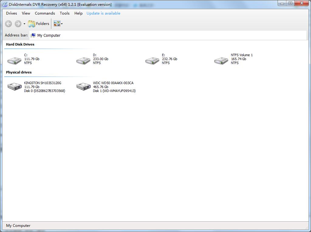 DiskInternals DVR Recovery