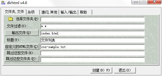 dirhtml