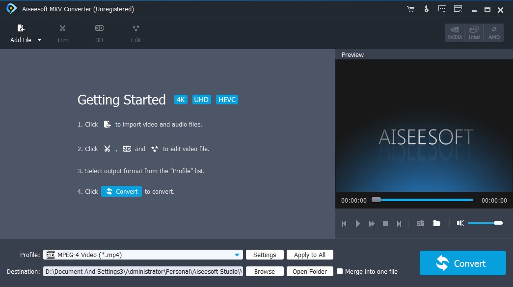 Aiseesoft MKV Converter