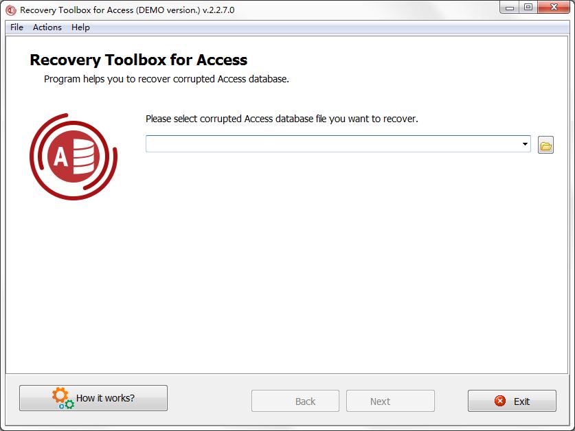 Recovery Toolbox for Access