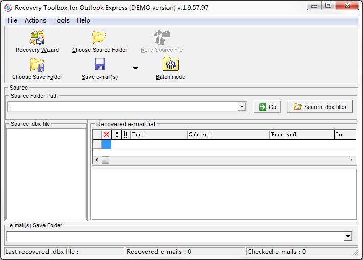 Recovery Toolbox for Outlook Express