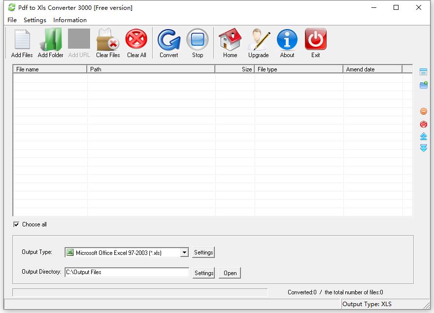 Pdf to Xls Converter 3000
