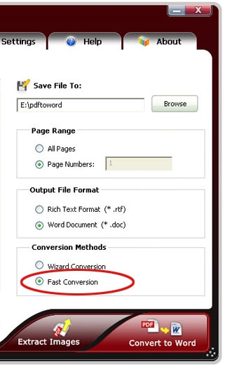 Tweak PDF To Word