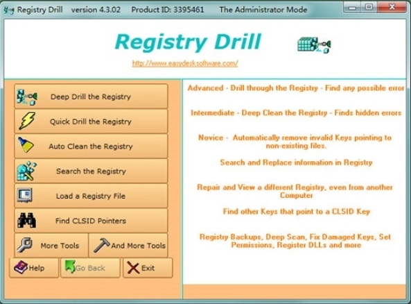 Registry Drill