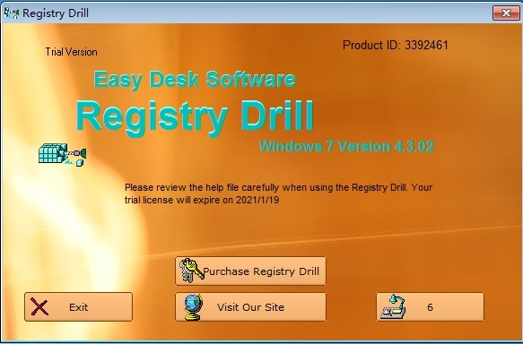 Registry Drill