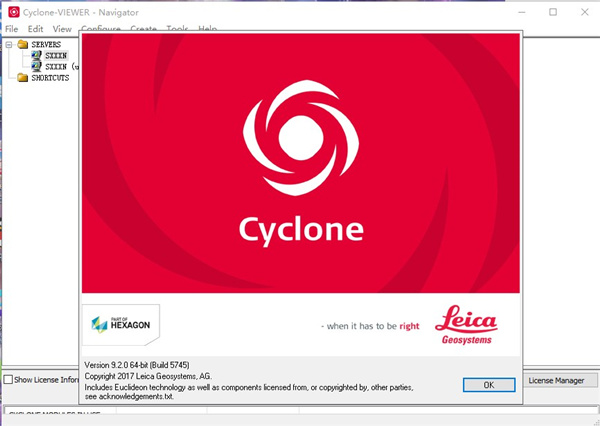 Leica Cyclone2021