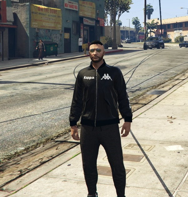 GTA5正品Kappa夹克MOD