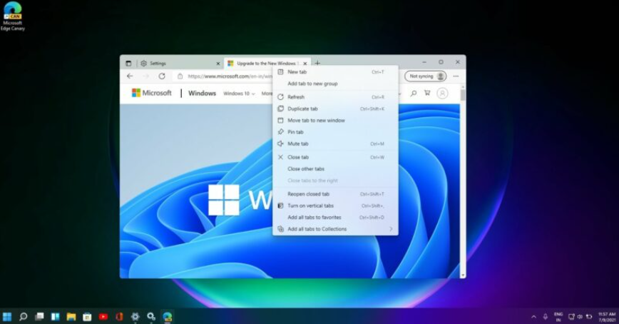 微软EDGE浏览器在Win11和Win10中获得新