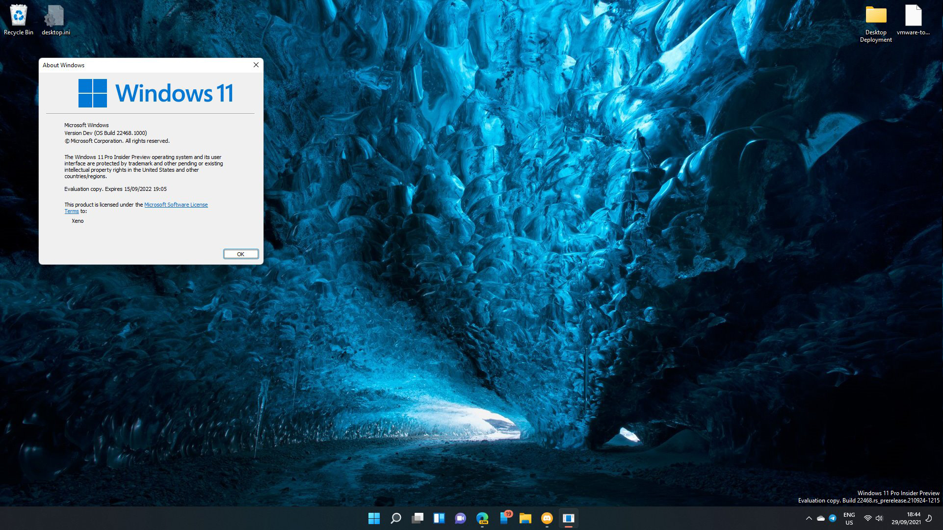 微软最新Win11 22468.1000预览版本它来
