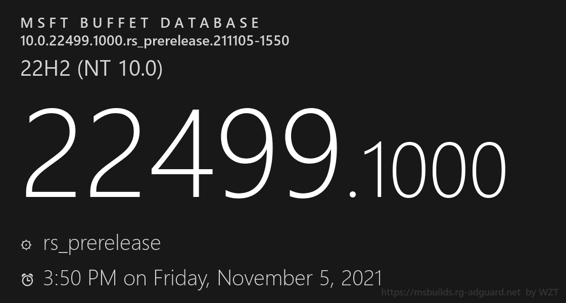 微软最新Win11 22499预览版来了