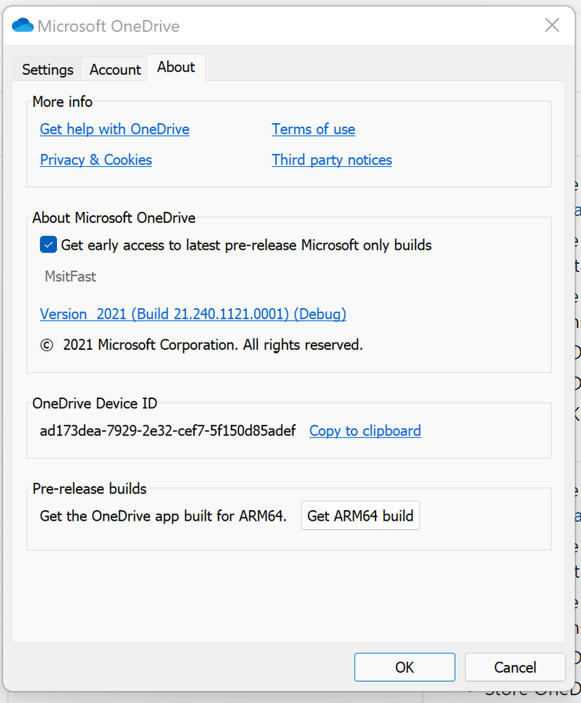 微软发布OneDrive ARM64预览版