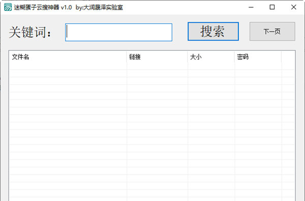 迷糊蛋子云搜神器