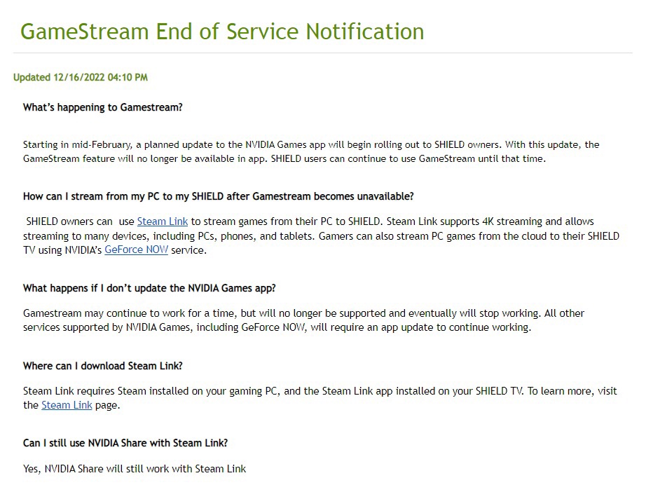 英伟达宣布 Shield TV 明年 2 月中旬不