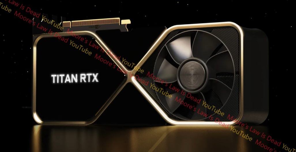 英伟达 TITAN RTX 显卡渲染图曝光：金