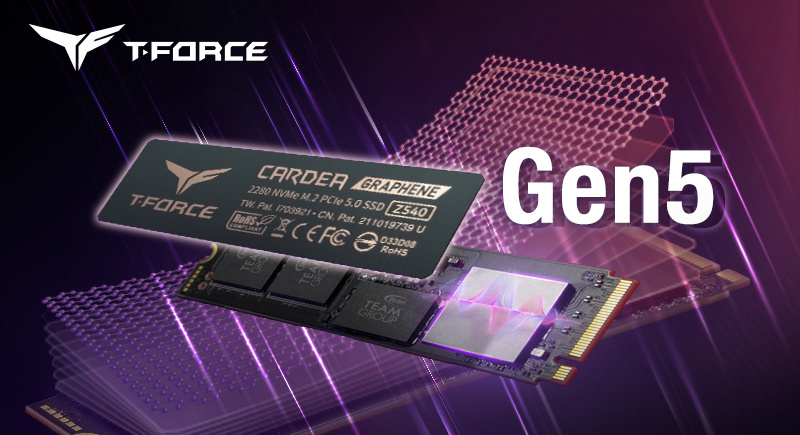 十铨推出新款 PCIe 5.0 SSD：读写速度可达 12,000/10,000MB/s