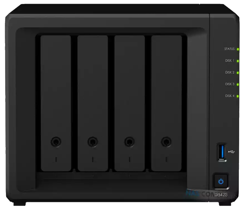 群晖推出新款 NAS DS423+：4 盘位，搭