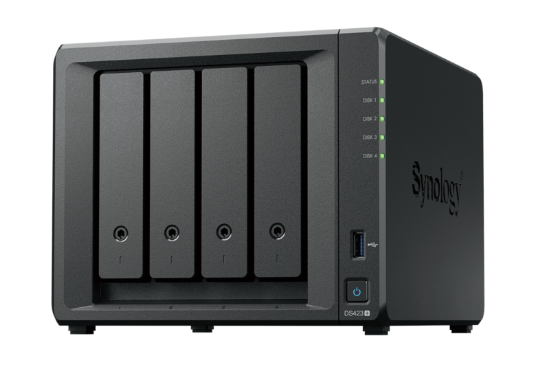 群晖推出新款 NAS DS423+：4 盘位，搭