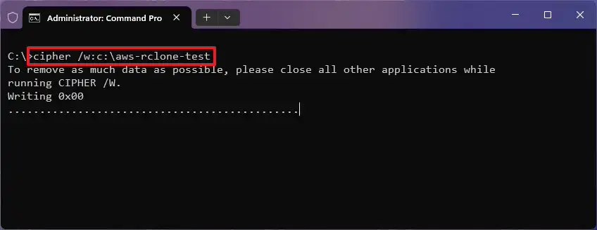 Win11 / Win10系统中：使用 Cipher 命