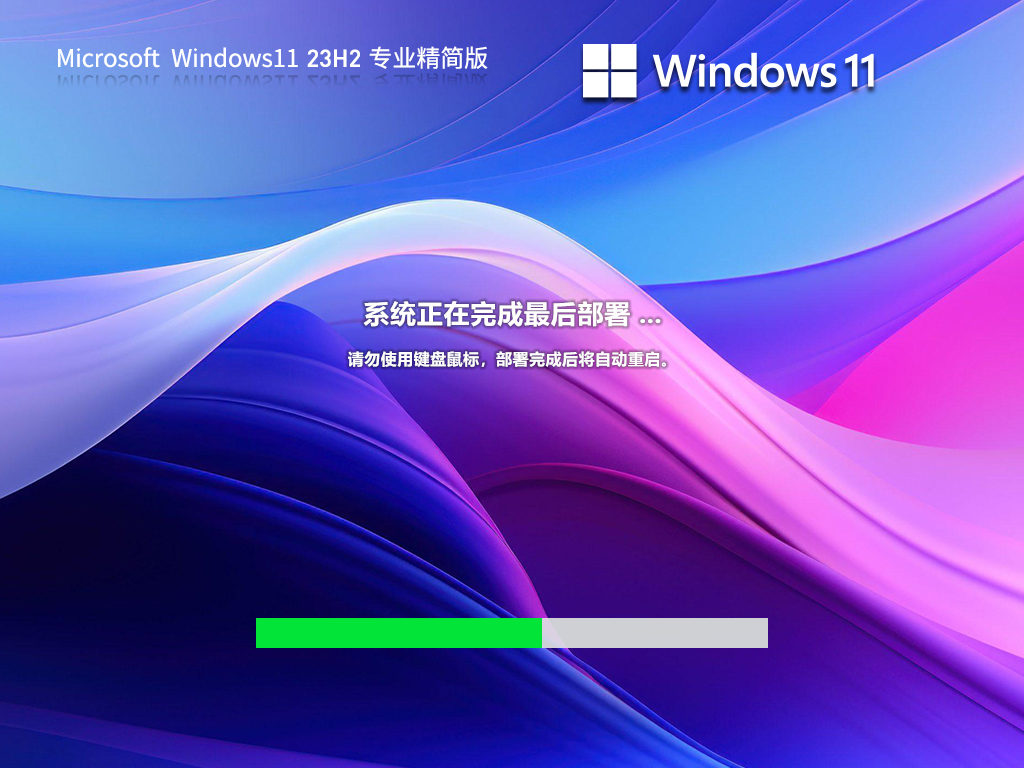 【新机首选】Windows11 23H2 64位 专业精简版