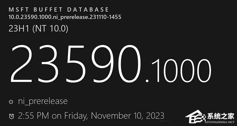 微软Win11 Build 23590(ni_release)Dev