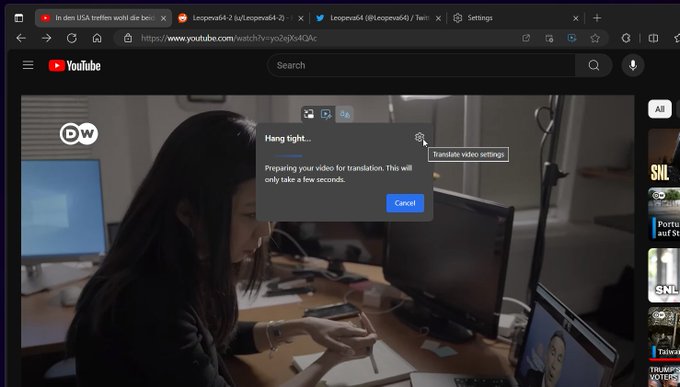 Edge 浏览器 Canary 版测试新特性：视