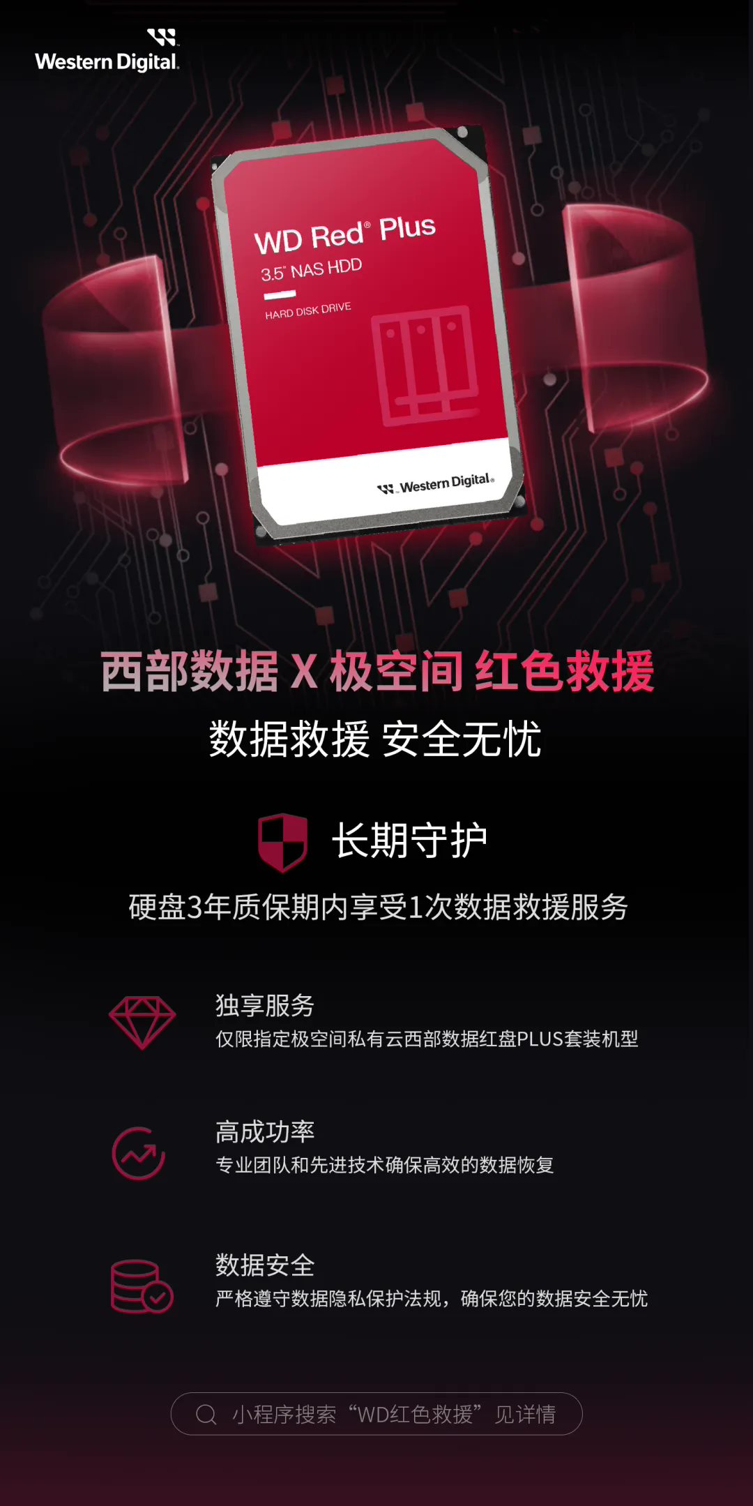 极空间私有云官宣：推出“红色救援”数