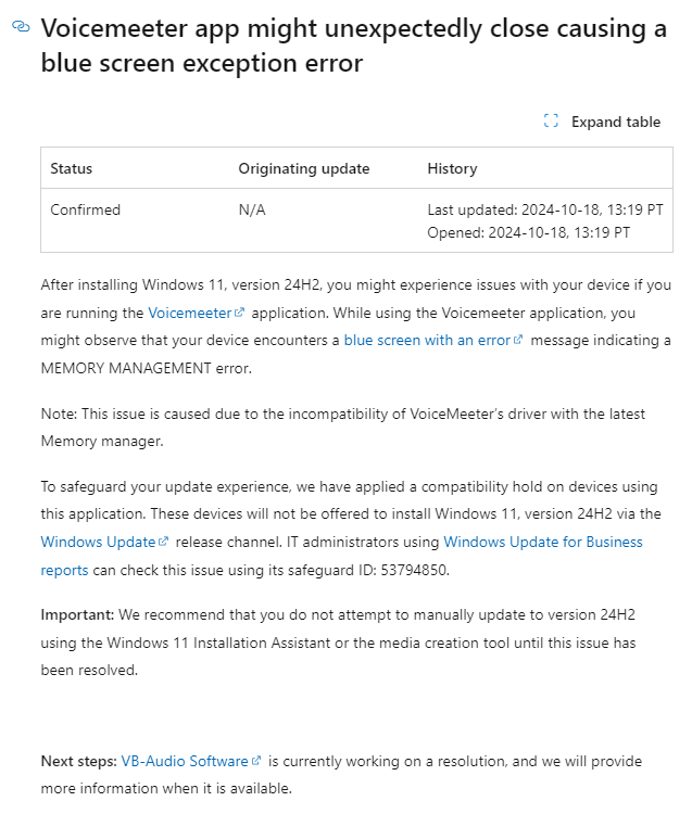微软暂停为部分用户推送 Win11 24H2 更