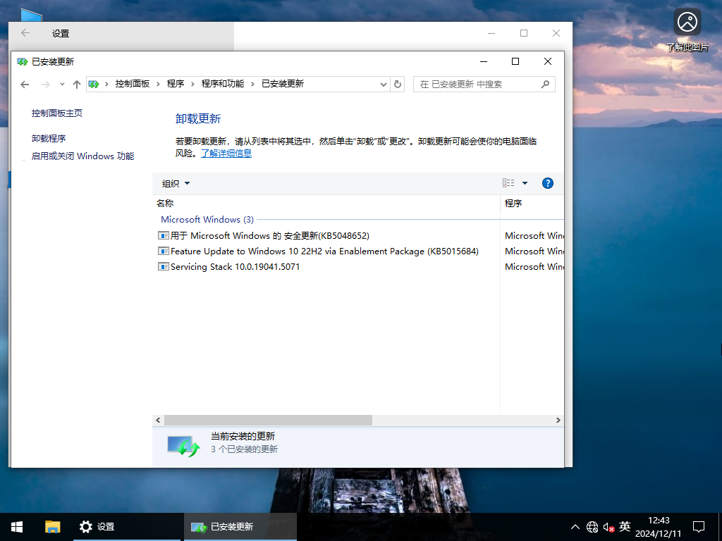 Windows10 22H2正式版64位