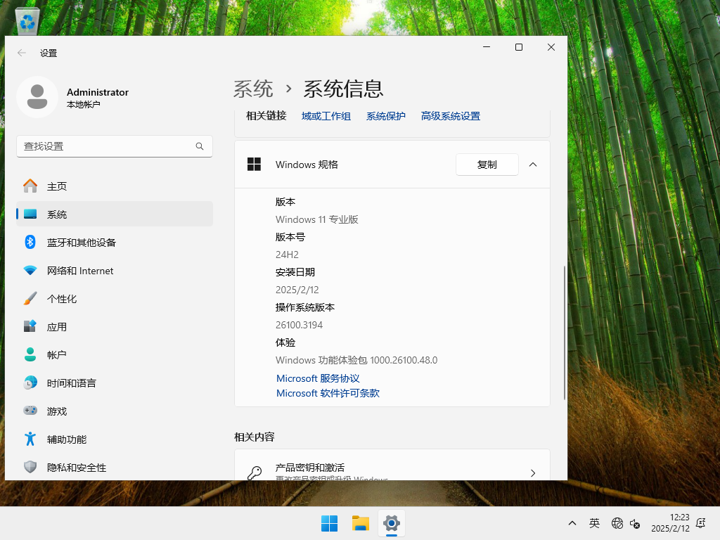 【2.12更新】Windows11 24H2 26100.3194 X64 正式版