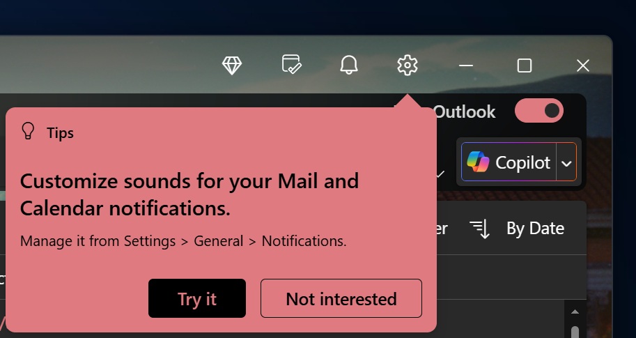 微软推送 Win11 版 Outlook 9 月更新！