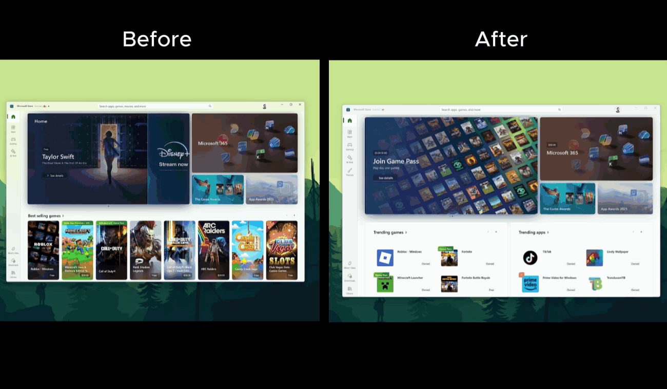 微软 Win10 / Win11 应用商店月活突破