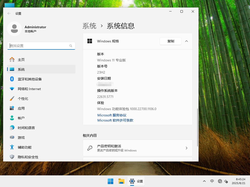 Win11 23H2专业版镜像文件