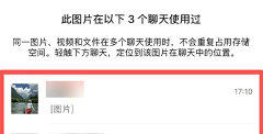 微信新功能：可查看文件在多少个聊天中被使用