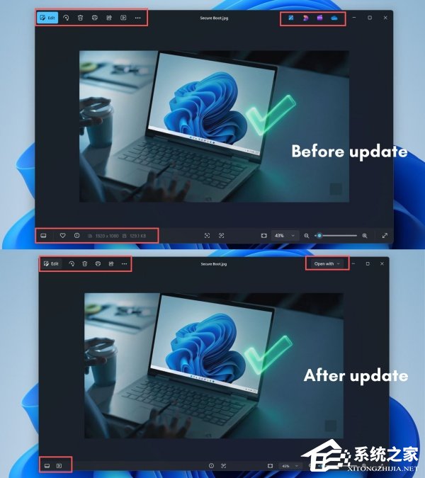 微软全量推送 Win11 新版 Photos：精简